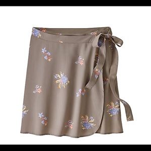 Patagonia floral skirt